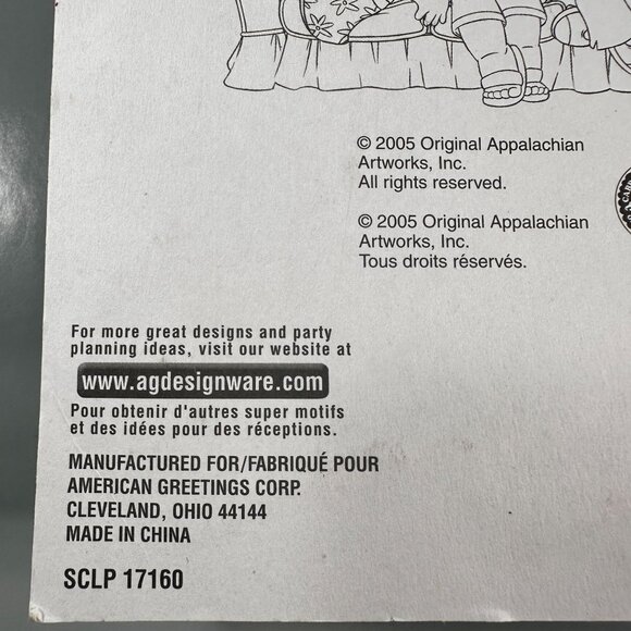 Cabbage Patch Kids Party Zipper Pulls Butterfly Design Ware Vintage - Picture 7 of 9